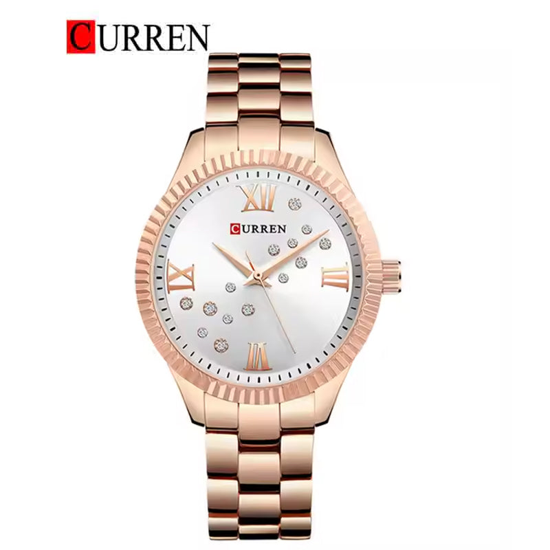CURREN 9009 Women's Stainless Steel Watch