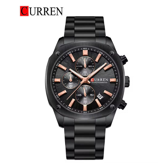 CURREN 8490 Men's Stainless Steel Watch