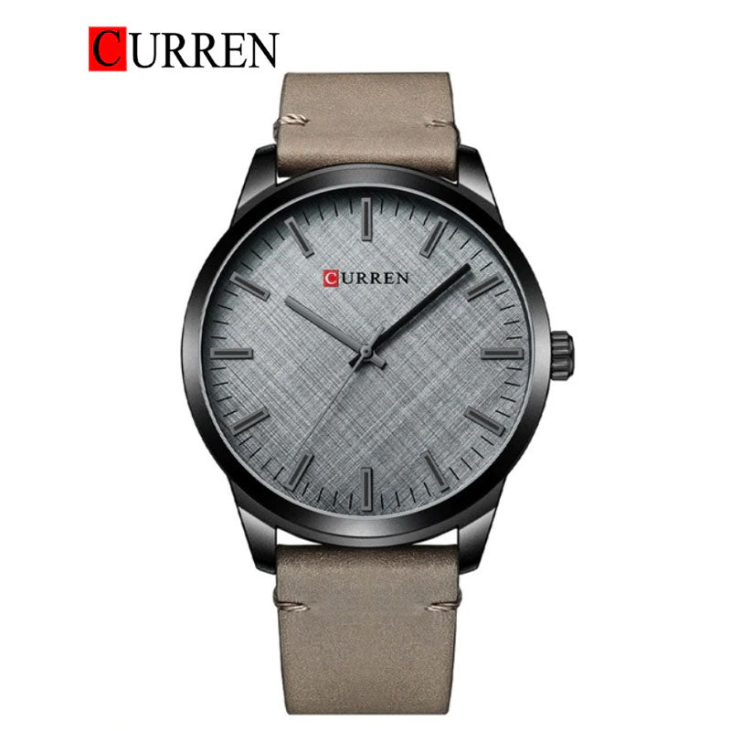CURREN 8386 Men's Leather Straps Watch