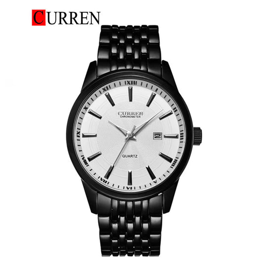 CURREN 8052 Men's Stainless Steel Watch