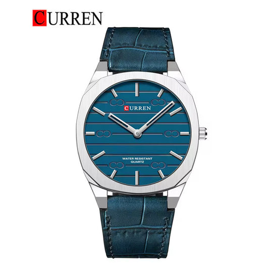 CURREN 8480 Men's Leather Straps Watch