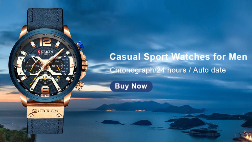 watch menwatch fashion women girl womengirl curren currenwatches new quratz menfashion newwatch chronograph date analog leather straps chain look boys Special offer boxes gift