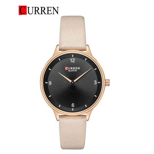 CURREN 9039 Women's Leather Straps Watch