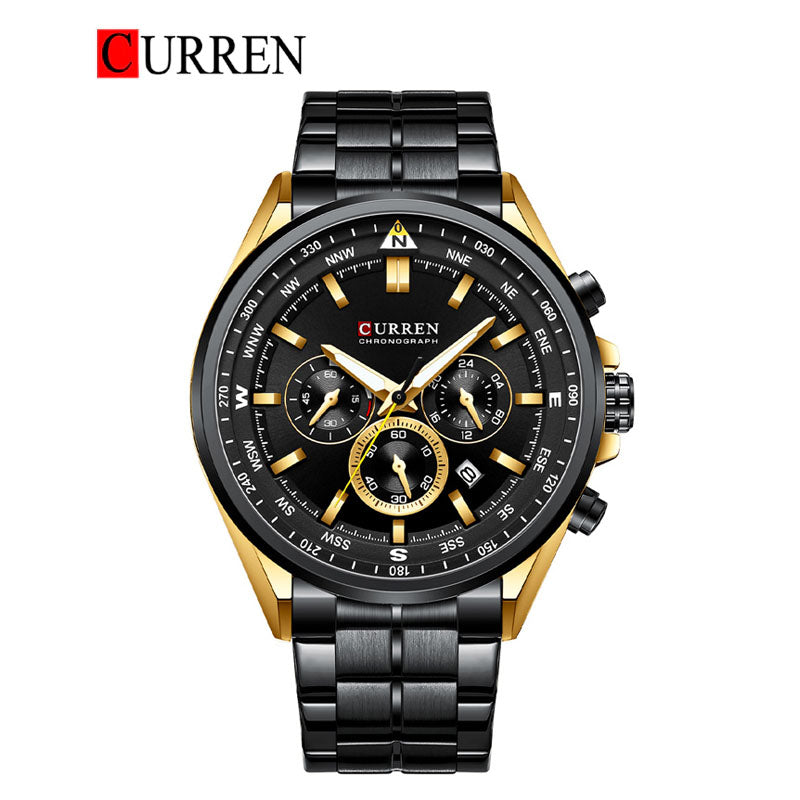 CURREN 8399 Men's Stainless Steel Watch