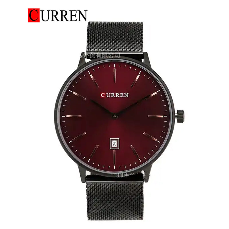 CURREN 8302 Men's Stainless Steel Watch