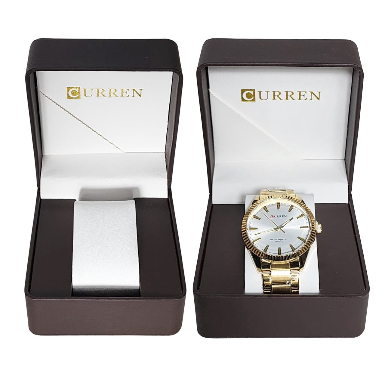CURREN Original Brand Watch Gift Box & With Carry Bag (Size: 102mm - 110mm - 72mm)