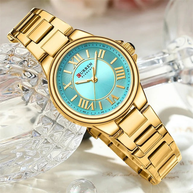 CURREN 9091 Women's Stainless Steel Watch
