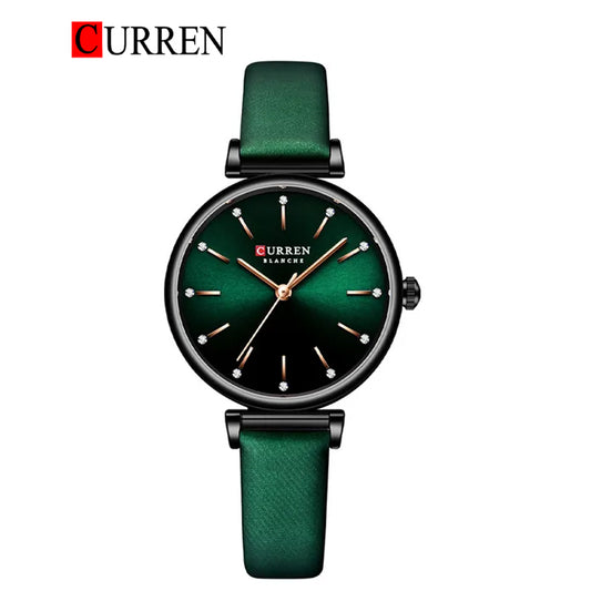 CURREN 9081 Women's Leather Straps Watch