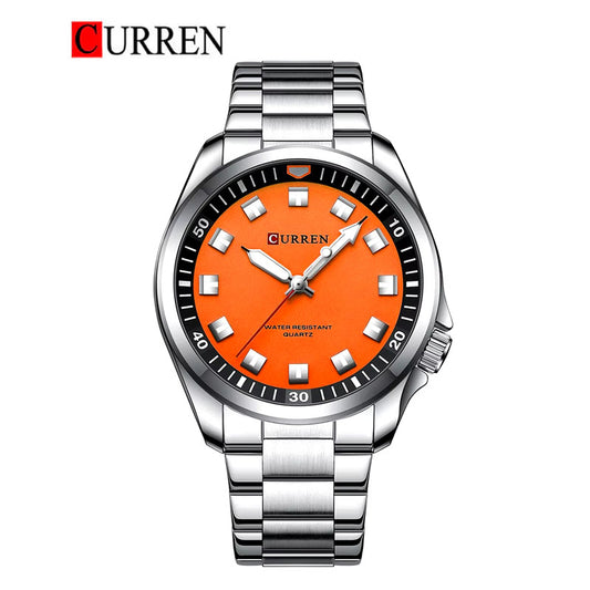 CURREN 8451 Men's Stainless Steel Watch