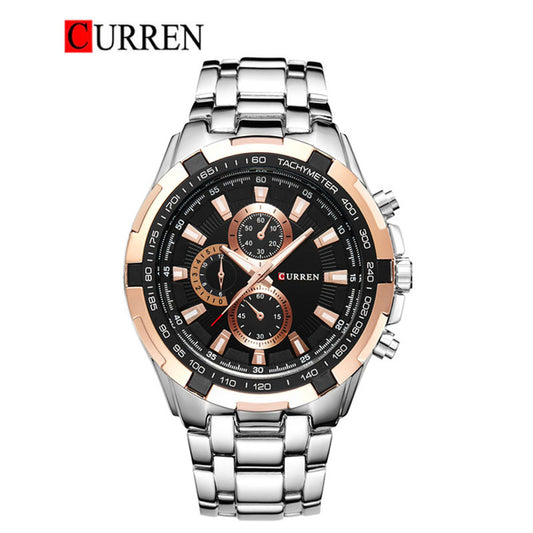 CURREN 8023 Men's Stainless Steel Watch