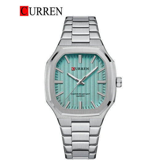 CURREN 8458 Men's Stainless Steel Watch