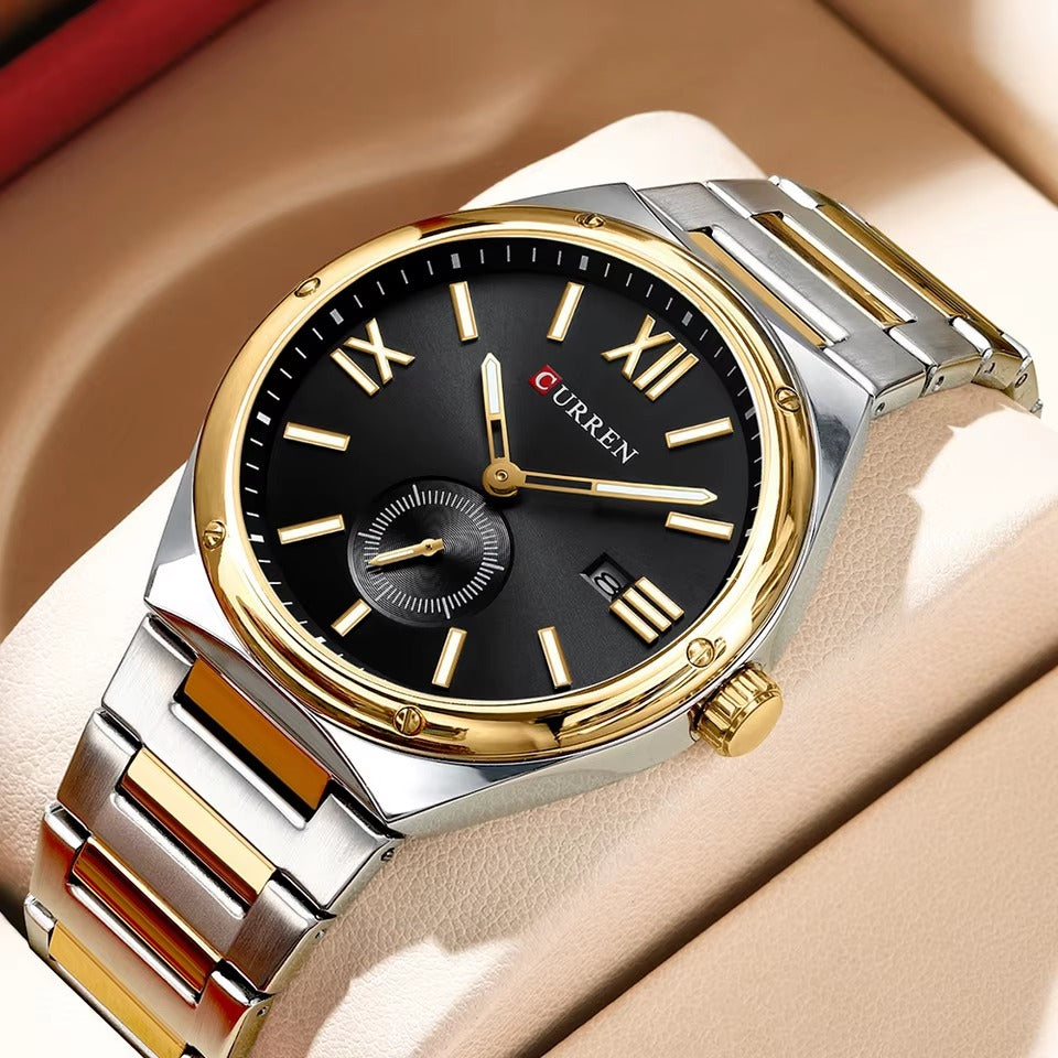 CURREN 8471 Men's Stainless Steel Watch