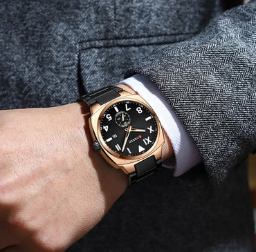 CURREN 8472 Men's Stainless Steel Watch