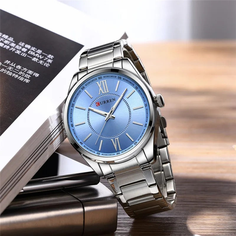 CURREN 8423 Men's Stainless Steel Watch