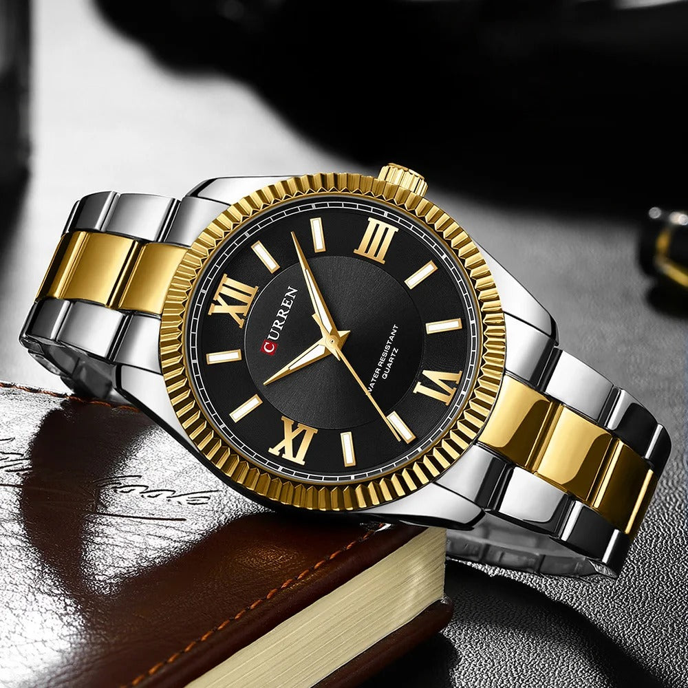CURREN 8453 Men's Stainless Steel Watch