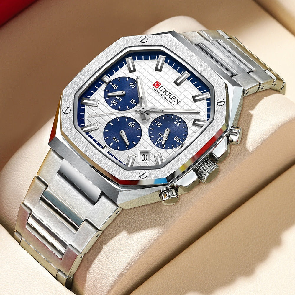 CURREN 8459 Men's Chronograph Watch