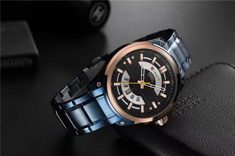 CURREN 8319 Men's Stainless Steel Watch