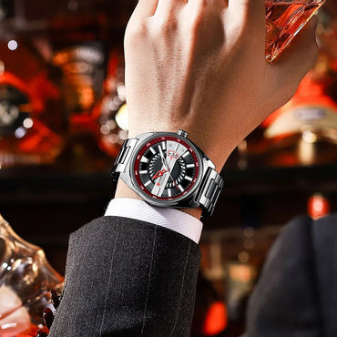 CURREN 8403 Men's Stainless Steel Watch