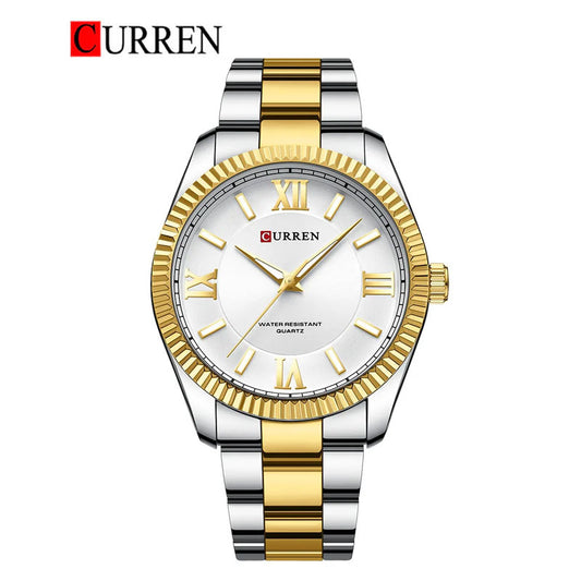 CURREN 8453 Men's Stainless Steel Watch