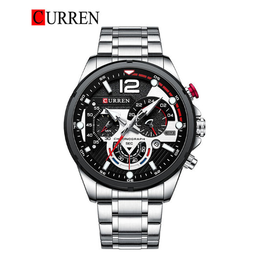 CURREN 8395 Men's Stainless Steel Watch