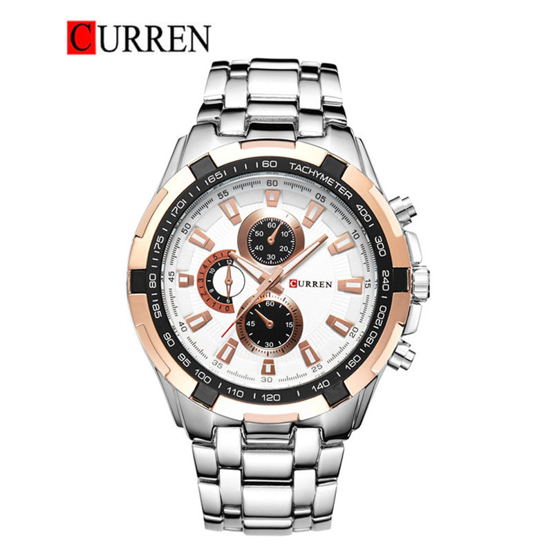 CURREN 8023 Men's Stainless Steel Watch