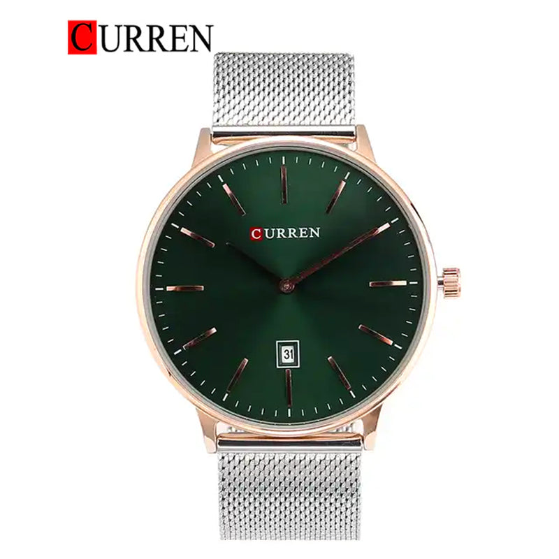 CURREN 8302 Men's Stainless Steel Watch