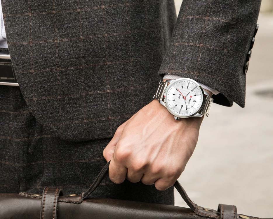 CURREN 8316 Men's Stainless Steel Watch
