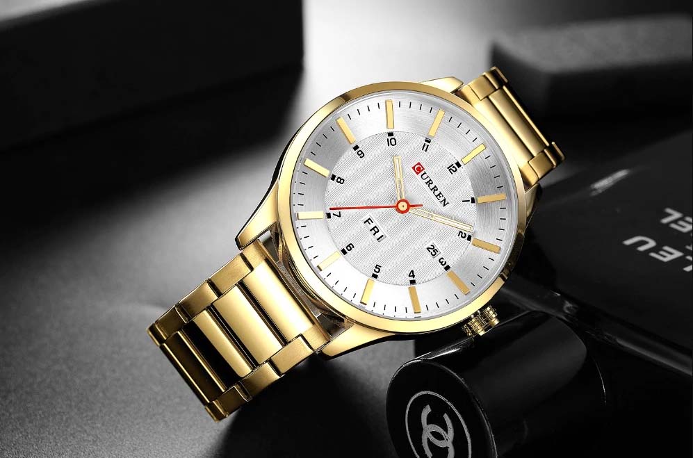CURREN 8316 Men's Stainless Steel Watch
