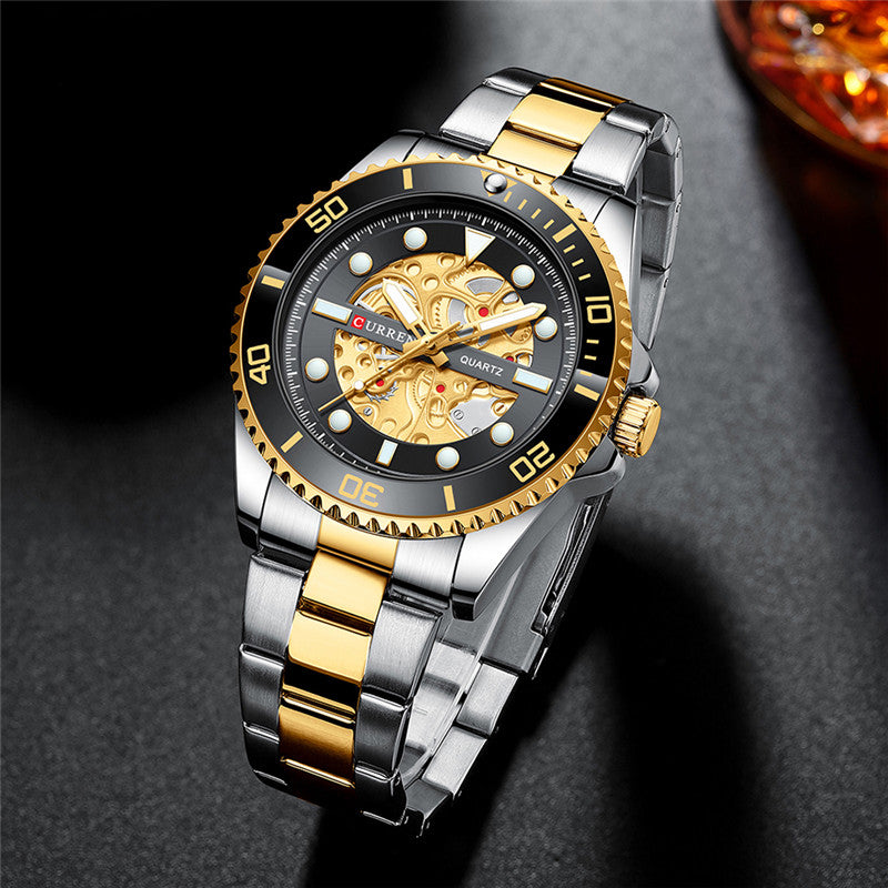 CURREN 8412 Men's Stainless Steel Watch