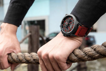 CURREN 8314 Men's Leather Straps Watch