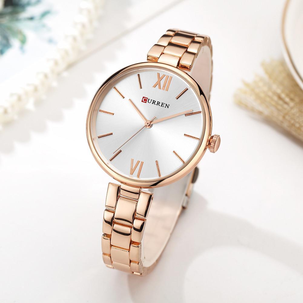 CURREN 9017 Women's Stainless Steel Watch