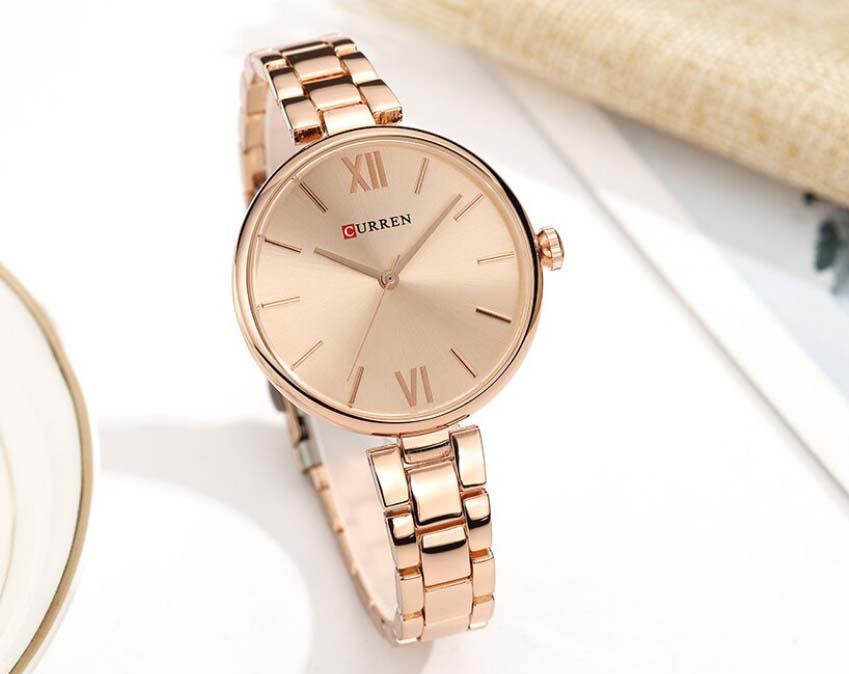 CURREN 9017 Women's Stainless Steel Watch