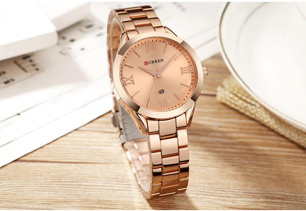 CURREN 9007 Women's Srainless Steel Watch