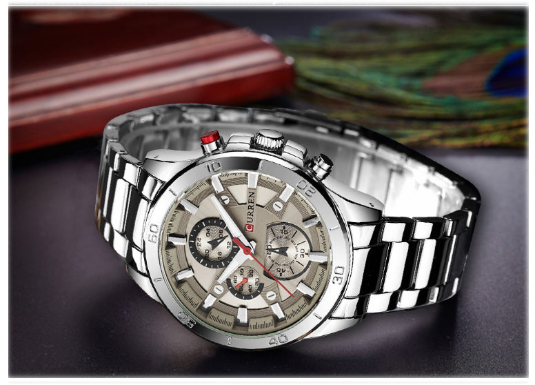 CURREN 8275 Men's Stainless Steel Watch