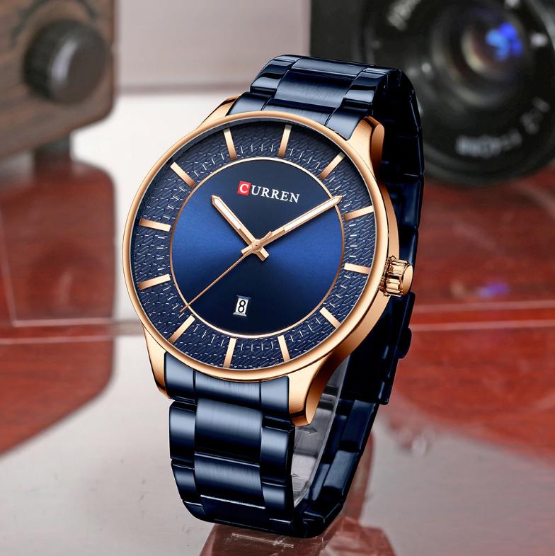 CURREN 8347 Men's Stainless Steel Watch