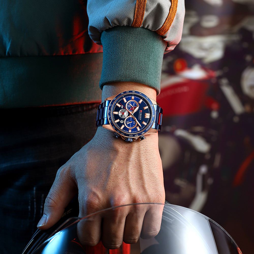 CURREN 8418 Men's Chronograph Watch