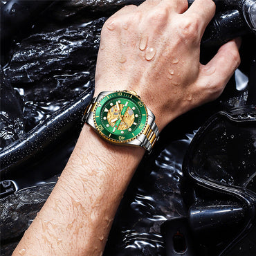 CURREN 8412 Men's Stainless Steel Watch