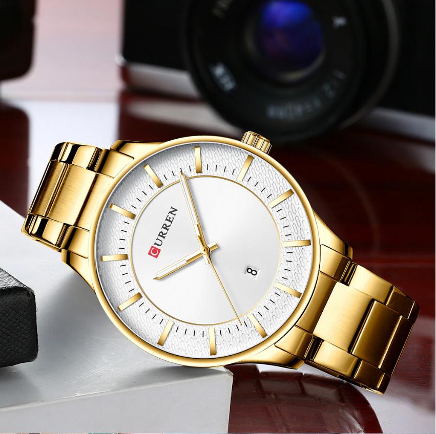 CURREN 8347 Men's Stainless Steel Watch