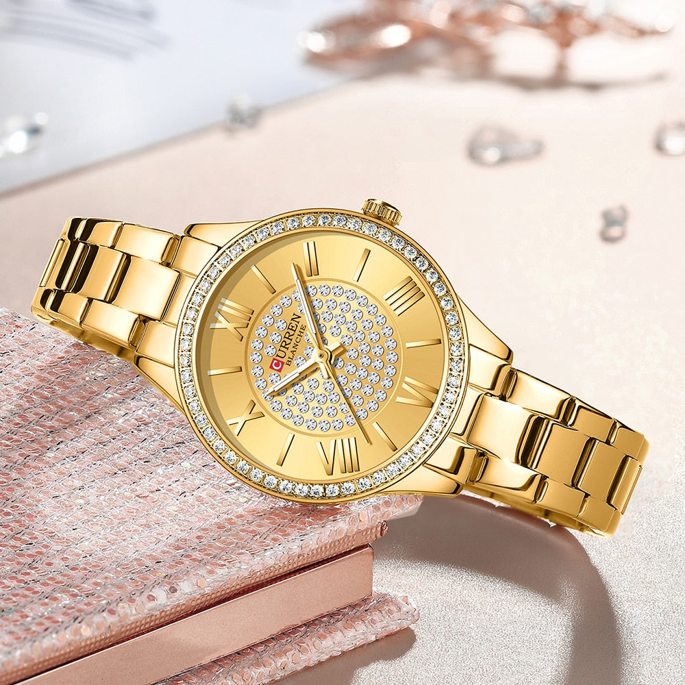 CURREN 9084 Women's Stainless Steel Watch
