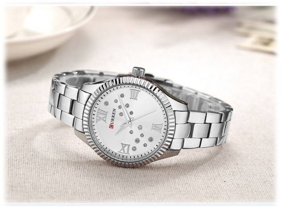 CURREN 9009 Women's Strainless Steel Watch