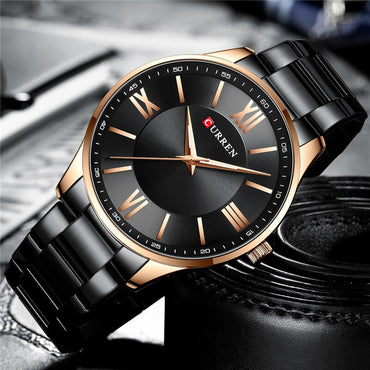 CURREN 8383 Men's Stainless Steel Watch