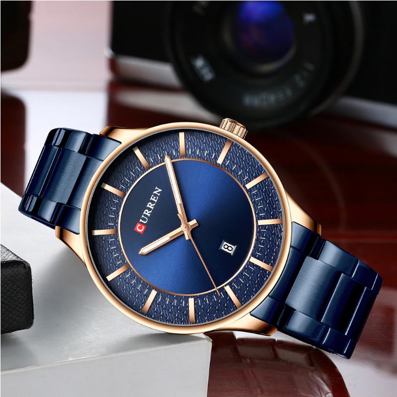 CURREN 8347 Men's Stainless Steel Watch