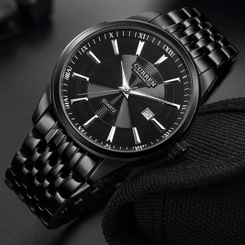 CURREN 8052 Men's Stainless Steel Watch