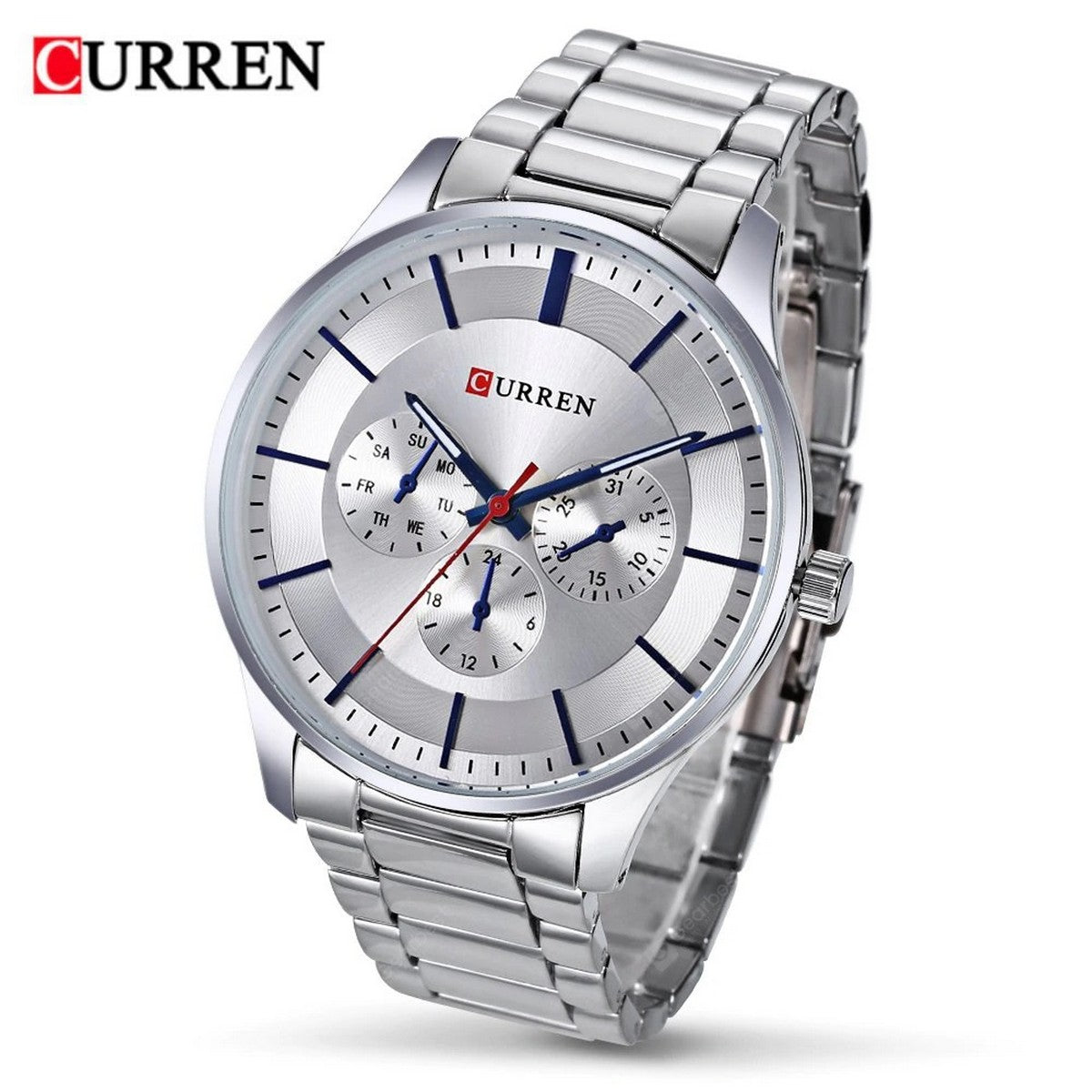 CURREN 8282 Men's Stainless Steel Watch