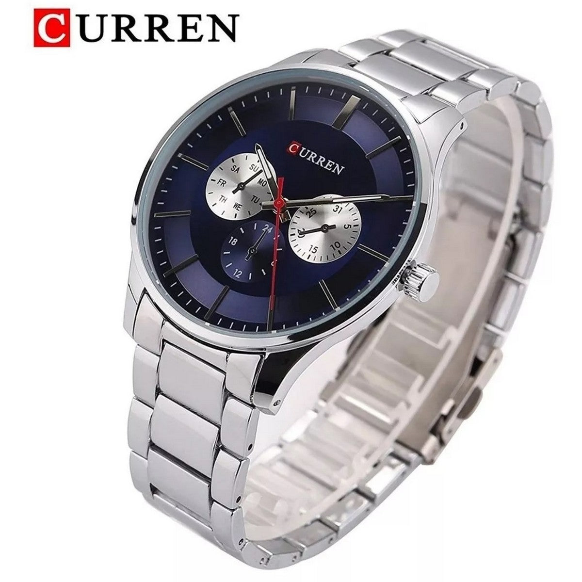 CURREN 8282 Men's Stainless Steel Watch