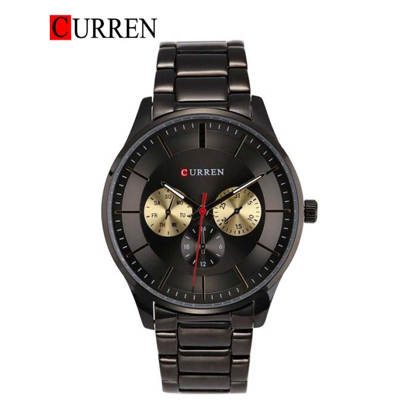 CURREN 8282 Men's Stainless Steel Watch