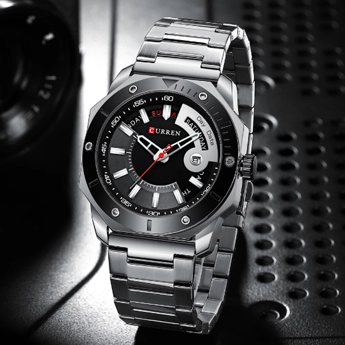 CURREN 8344 Men's Strainless Steel Watch