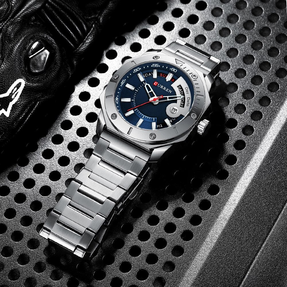 CURREN 8344 Men's Strainless Steel Watch