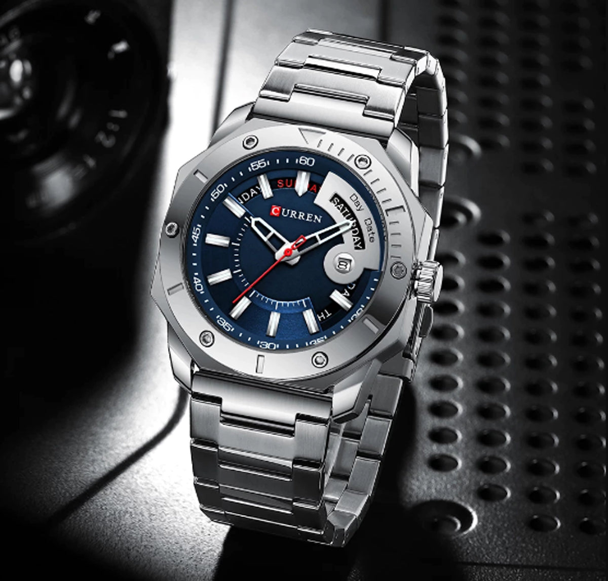 CURREN 8344 Men's Strainless Steel Watch