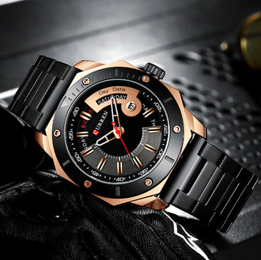 CURREN 8344 Men's Stainless Steel Watch